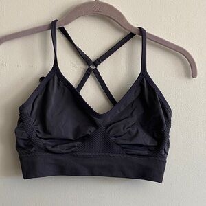 Nike Black Crossback Sports Bra